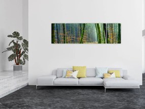 Obraz lasu (170x50 cm)