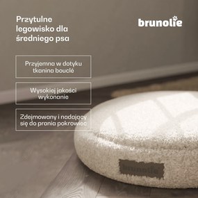 Brunolie Legowisko dla psów SnugNest Ø70 cm