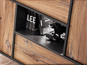 Industrialna komoda z oświetleniem Venice 4D