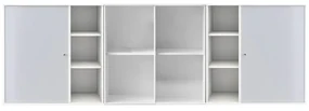 Biała komoda ścienna Hammel Mistral Kubus, 206 x 69 cm