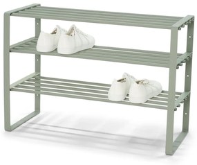 Zielonoszary metalowy regał na buty Rex – Spinder Design
