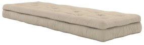 Beżowy fotel rozkładany odpowiedni na zewnątrz Karup Design OUT™ Buckle Up Beige