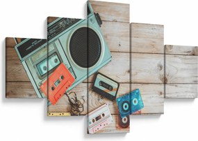 Obraz - Radio retro (125x70 cm)
