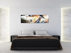 Obraz - Piłkarz (170x50 cm)
