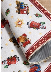 Czerwony dywan ze świątecznym motywem 50x80 cm Red Christmas – Villeroy&amp;Boch
