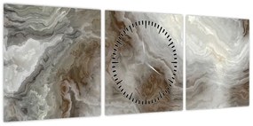 Obraz  - Onyks (z zegarem) (90x30 cm)
