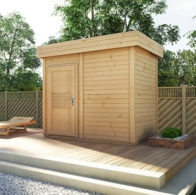 SAUNA OGRODOWA PRYMULKA 250X200 PROFIL 40 MM