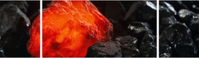 Obraz - świecący minerał (170x50 cm)