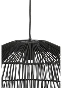 Czarna lampa sufitowa ø 40 cm Deya – Light &amp; Living