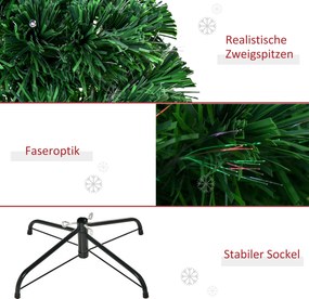 Choinka sztuczna zielona 120 cm homcom