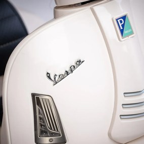 Baby Mix Elektryczny motocykl dla dzieci Vespa,biały
