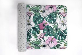 Dywanik do łazienki Dywanik do łazienki Liście monstery