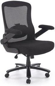 Fotel czarny obrotowy do biura D1-F77