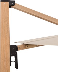 Doppler ALU WOOD XL 400 x 300 cm beżowy