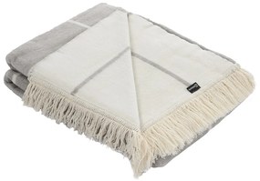 Koc Cosy Home 150x200 Grey&amp;Ecru Check