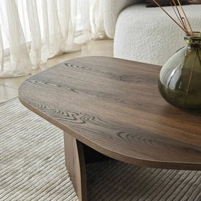Stolik konferencyjny Rock Walnut
