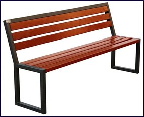 Ławka parkowa Nordam 150cm - 84 kolory