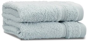 Jasnoniebieskie bawełniane ręczniki zestaw 2 szt. frotte 30x30 cm Zero Twist – Catherine Lansfield