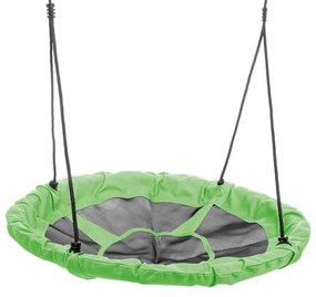 DUŻA HUŚTAWKA DLA DZIECKA W KOLORZE ZIELONYM