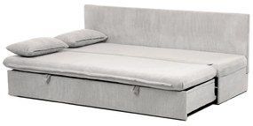 Rozkładana sofa trzyosobowa ASB-4740 BGE2,manżestrowa, beżowa