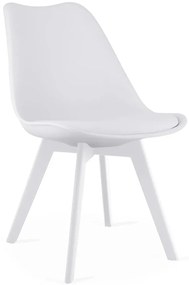 Białe stylowe krzesło B5-W06