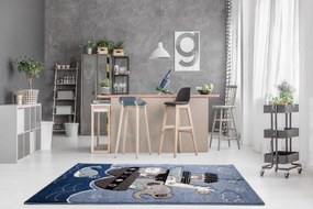Dywan dziecięcy Diamond Statek 160 cm x 230 cm