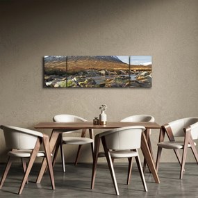 Obraz - Góra z rzeką (170x50 cm)
