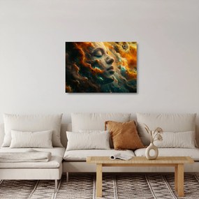 Obraz na szkle - Twarz w kosmosie (70x50 cm)
