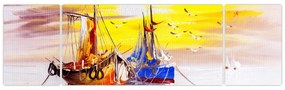 Obraz - Obraz statku (170x50 cm)