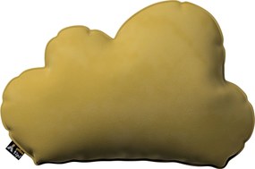 Poduszka Soft Cloud kolor zielony tkanina połyskliwa, welwetowa