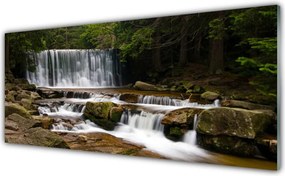 Panel nad blat kuchenny Ukryty Wodospad w Gęstwinie