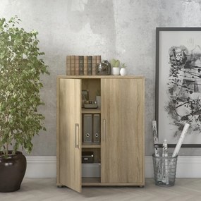 Regał modułowy w dekorze dębu 89x113 cm Prima – Tvilum