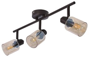 Lampa sufitowa ze szklanym kloszem 9x58 cm Agra – Candellux Lighting