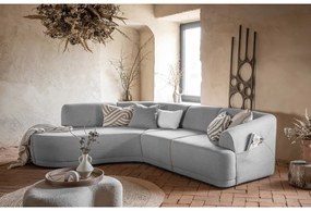 Jasnoszary narożnik (lewostronny) Bella Siena – Miuform