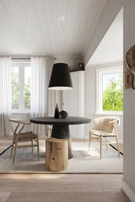 Żyrandol GENEVE 50 czarny SOLLUX  LIGHTING