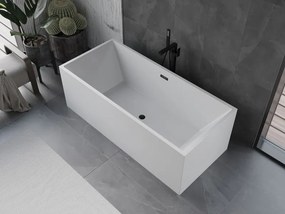 Mexen Vigo wanna wolnostojąca 178,5 x 80 cm, biała, przelew czarny - 51251788000-70