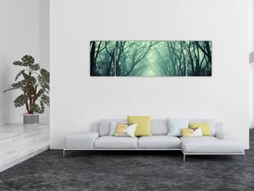 Obraz - Droga z aleją drzew (170x50 cm)