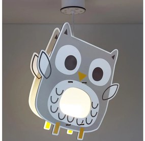 Dalber 63397 - Żyrandol dziecięcy OWL 1xE27/15W/230V