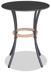 Autronic Zestaw balkonowy 1+2, metal, polirattan, naturalny, AZ-L1103 NAT