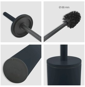 Spirella szczotka do WC Akira, matna czerń