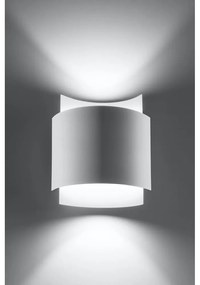 Biały kinkiet Nice Lamps Forgmi