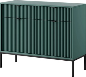 Komoda STELLARE 104 cm do Salonu Sypialni Odcienie zieleni