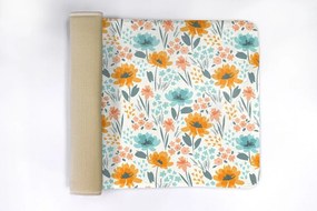 Dywanik łazienkowy Dywanik łazienkowy Kwiatowy wzór