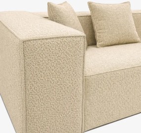 Narożnik Modułowy CERIO Beżowy Boucle Nowoczesny