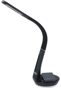 Retlux RTL 204 Lampa stołowa LED z wyświetlaczem iQi ładowaniem czarny, 6 W