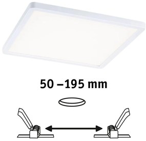 Paulmann 93060 - LED/16W IP44 ściemnialna oprawa wpuszczana do łazienki AREO 230V