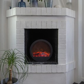 Dekoracja świetlna LED imitująca ogień Star Trading Fireplace, szer. 36 cm