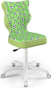 Obrotowe krzesło dla młodzieży Petit White rozmiar 6 (159-188 cm) wzory