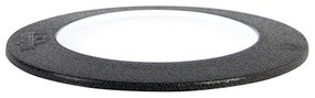 Zewnetrzna Nowoczesny zewnętrzny klosz do wkopania czarny w komplecie z LED IP67 - Ceci Nowoczesny Oswietlenie zewnetrzne