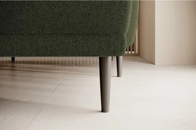 Narożnik BONO z funkcją spania Drewniane nóżki Eleganckie podłokietniki Głębokie siedzisko Lewa strona Barrel 38